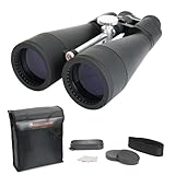 Celestron 71018 SkyMaster 20x80mm Porro Prism Binoculars with Multi-Coated Lens, BaK-4 Prism Glass and Carry Case, Black