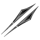 RETTYAT Car Emblem for Honda, Badge Emblem Logo Stickers Front Hood Trunk Emblem 3D Front Grille Replacement Emblem Badge Decals Rear Trunk Logo Car Accessories,F