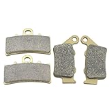 brake pad kit For BMW C400X C400GT C400 X GT 2017 2018 2019 2020 G310R G310GS G310 R GS Edition 2017-2021 Motorcycle Front And Rear Brake Pads (Color : Front and Rear)