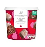 M&S Extremely Chocolatey Snowy Yule Log Bites, Festive Holiday Dessert with Sugar Dusting-295gm