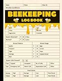Beekeeping Log Book: Beekeeping equipment, honey bee hives, hive tools, and knowledge are essential. The beekeeper, or honey keeper, manages hives. ... bee biology, proper hive and bee care is key.