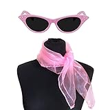 sowest 50s Pink Scarf