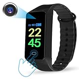 OTADUG Spy Camera 1080P With Time Display - Hidden Mini Watch With 32GB SD Card for Video and Audio Recording