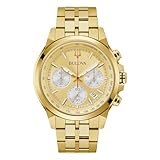 Bulova Men's Analog Quartz Watch with Stainless Steel Strap 97B217