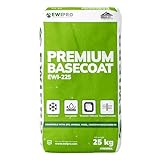Premium Basecoat EWI-225, 25kg, Basecoat/Adhesive or Render-Only Solution for Insulation Boards, Versatile, Breathable, Flexible, Durable