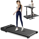 Kerolina Walking Pad Treadmill for Home - Under Desk Treadmills Mini Portable Walking Running Machine Slim Compact Motorized Electric Treadmill with Adjustable Speed Remote