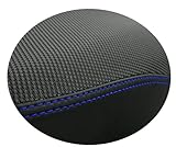 Moto Discovery Seat cover compatible with Triumph Sprint ST 1050 2005-2011 black with blue seams