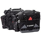 Tusk Pilot Pannier Bags with Bottle Holders