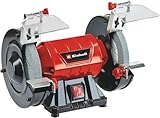 Einhell TC-BG 150 Grinding Wheel (150 W Power, for Small and Large Repairs, Shape Corrections and polishing, Sold with roughing Wheel and fine Grinding Wheel K36/K60)