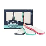 Minky Anti-Bacterial Cleaing Pad | 3 Pack | Reusable Microfibre Cloth | Minky Pad | Kitchen Cleaner | Dual Sided Sponge | Non Scratch Sponge | Cleaning Products | Cleaning Supplies | Sponges