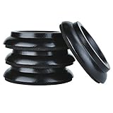 KingPoint Hardwood Upright Piano Caster Cups Set of 4 Oak Furniture Leg Pads Protection