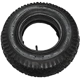 Universal 4.00/4.80-8 Tyre and Innertube for Replacement 16 Inch Wheelbarrow Tyre and Inner Tube for Inflatable Wheelbarrow, Trolley, hand truck or Cart Wheels