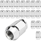 GAsuppply 20 x Wheel Nuts I 1/2 Inch x 20 UNF Taper Seat I Compatible with Ford Mustang Explorer, Jaguar, Cadillac, Chevrolet, Dodge, Aston Martin
