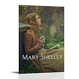 URAUIH Mary Shelley Movie Poster Bedroom Living Room Wall Art Deco Poster 08x12inch(20x30cm) Frame-style