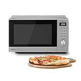 Panasonic NN-GD37QSBPQ 29L Grill Microwave Oven, 1000W, Auto Defrost, Combination Cooking, Timer, Silver & Stainless