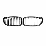 GRILL COMPATIBLE FOR BMW 3 SERIES E90 E91 FRONT DUAL KIDNEY GRILLE LCI SEDAN GLOSS BLACK 9-12
