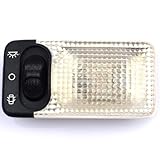 ROBUST Indoor Overhead Roof Light Lamp With Bulb Black for Citroen Berlingo C1 C3 Xsara Peugeot 107 108 206 306 406 806 Partner Mk1 6362P3 6362K9 6362K9A