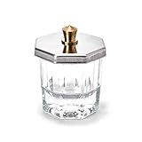 KADS 1pc Crystal Glass Dappen Dish/Lid Bowl Cup Crystal Glass Dish Nail Art Tools Acrylic Nail Art Equipment Mini Bowl Cups