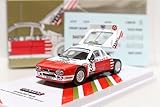 Tarmac 1/64 Lancia 037 Rally Tarmac Works Lancia Rally Tarmac Works Van Haspengouw 1985#3 Winner BASTOS with Decal