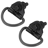 REAXOAL 2PCS Rear Cargo Tie Down Hook Compatible with 2015-2023 Ford Transit 150 250 350 Cargo D Hooks Replace BK21V550A74AD,V550A74-AD