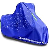 Motorcycle Cover Custom Fit for Honda FMX 650 with Lock Holes & Reflective Strips丨Waterproof Motorbike Cover Sun protection Rain Wind protection Snow