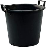Easy Shopping 130 Litre Heavy Duty Large Plastic Plant Pots with Handles Outdoor Garden Tree Planters Containers (1)