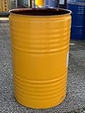 Open Top Planter Barrel 205L 45 Gallon Steel Drum Container for Garden Trees or Feed Bin