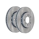 febi bilstein 14404 Brake Disc Set (2 Brake Disc) front, internally ventilated, No. of Holes 5