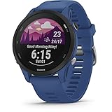 Garmin Forerunner 255 GPS 46mm Running Smartwatch, Lightweight, Advanced Training & Insights, Safety & Tracking Features, up to 14 days Battery Life, Tidal Blue
