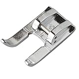 Jopto Compatible Snap-on Open Toe Zig Zag, Embroidery Foot, Compatible for New Singer, Janome, Brother, Toyota, Elna Domestic Sewing Machines