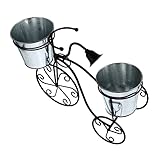 BESPORTBLE 1pc Iron Art Bike Plant Stand Vintage Bicycle Shape Flowerpot Holder for Garden Decoration Iron Material Versatile Planter Rack for Indoor and Outdoor Use