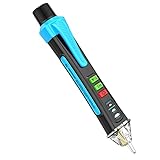 Aicevoos A1 Voltage Tester/Non-Contact Voltage Tester with Range AC 12V-1000V/48V-1000V, Live/Null Wire Tester, Electrical Tester with Flashlight, Buzzer Alarm, Wire Breakpoint Finder