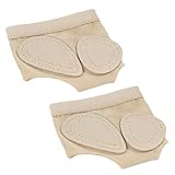 Foot Thongs for Dance Shoes for Women 1 Pair Comfortable Toe Thongs for Dancing Shoes Ballet Shoe Dance Foot Thong for Ballet Modern Dance Belly Dancing (Beige)