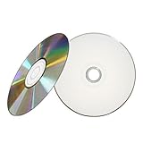 5 x Traxdata Blank Discs CD CD-R 52x Diamond Silver / White Printable in Sleeves