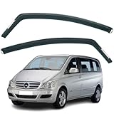 Set Of 2 Wind Deflectors Compatible with MERCEDES-BENZ VITO VIANO W639 2004 2005 2006 2007 2008 2009 2010 2011 2012 2013 Models