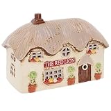 Shudehill Giftware Village Pottery Pub Tealight Collection - Crown, Red Lion & Royal Oak Pubs (Red Lion Pub)