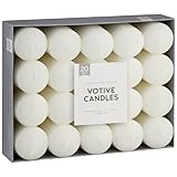 Votive Candles 9 Hours Creamy White Dinner Wedding Candles Wick Home Christmas Table Dinner Xmas Gift