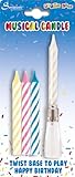 Express Yourself Musical Birthday Candles: Illuminate Your Celebrations with Melody.