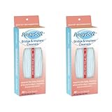 Dental Floss for Bridges and Dental Implants for Optimal Oral Hygiene - Floss Threaders for Bridges and Implants with Extra-Thick Proxy Brush - Bridge and Implant Cleaners (2 Packs) by ProxySoft