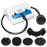 Elitzia G5 Vibration Slimming Massager with Mechanical Axis Body Fat Burner for Belly Thigh Deep Tissue Massager for Cellulite Removal & Muscle Recovery 5 Massage Heads Speeds Adjustable ET2008G