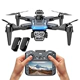 Drone with Camera for Adults, S166 MAX 4.5 Inch Drones with Camera 4K Professional with 1080P HD Screen Remote Control and Dual Cameras, Foldable RC Quadcopter, Auto Return, Smart Obstacle Avoidance