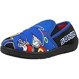 Sonic The Hedgehog Sonic Jackson Boys Slippers Blue 11 Child UK