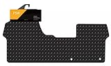 FSW - Compatible with Fiat Scudo 2022-Onwards Tailored Rubber Van Front Floor Mats - 5mm EXTRA Heavy Duty Rubber, Waterproof, Anti Slip Van Floor Mat, Anti Slip Backing