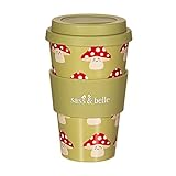Sass & Belle Mushroom Travel Coffee Cup