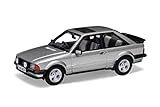 Corgi Ford Escort Mk3 XR3i, Silver, 1:43 Scale, Die-Cast Metal, Adult Car Enthusiasts, Men