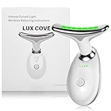 7-in-1 LED Facial Sculpting Device, with 3 Functional Modes, Featuring microcurrent, Radio Frequency, and hot Functions for Facial Contour Lifting, Wrinkle Elimination, and Skin Tightening.