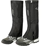Unigear Snow Gaiters for Hiking,Waterproof Boot Leg Gaiters for Walking Climbing Hunting Skiing,1000D High-tech Fabric