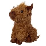 Puckator Highland Coo Plush Cow Door Stop - Door Stop Stoppers Stops Indoors - Door-Stops Wedge Stoper - Accessories - Peel Stop - Home Office Doorstops Doorstopper for Kids Improvement