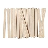 [200 Count] 4.5 Inch Wooden Multi-Purpose Popsicle Sticks for Crafts, ICES, & Ice Cream