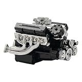 GkgWuxf Model Engine | V8 Engine Display Piece - Novelty Toys for Son Teens Class Men Boys Family Friends Youth Girls Learning Daughter